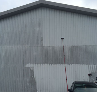 cleaning commercial structures